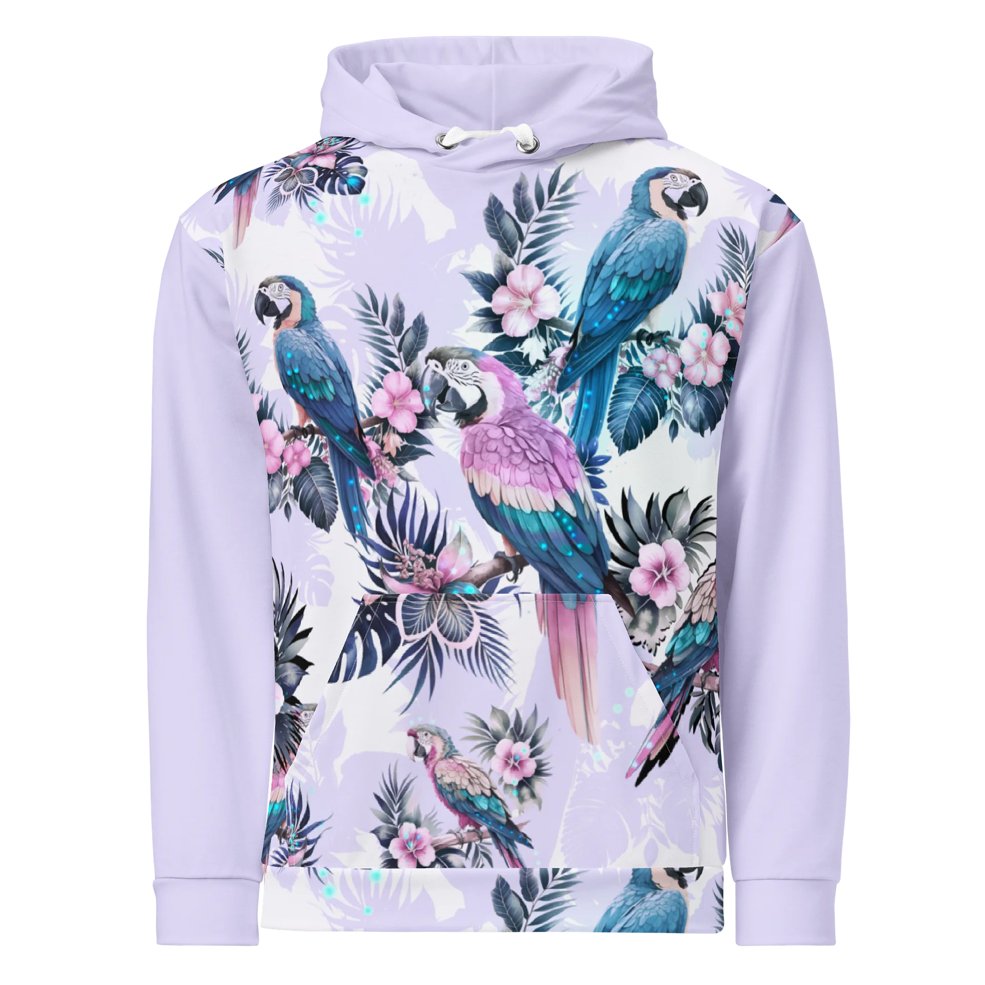 Elysian Birds-cotton hoodie product image (4)