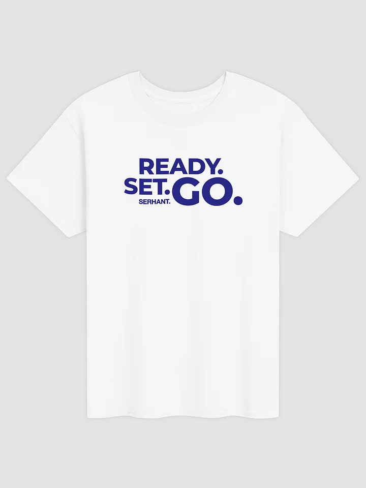 SERHANT. Legacy Ready. Set. Go. White T-Shirt product image (1)