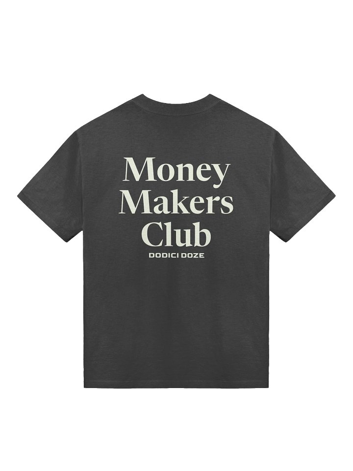 Money Makers Tee Dark Oversized product image (2)