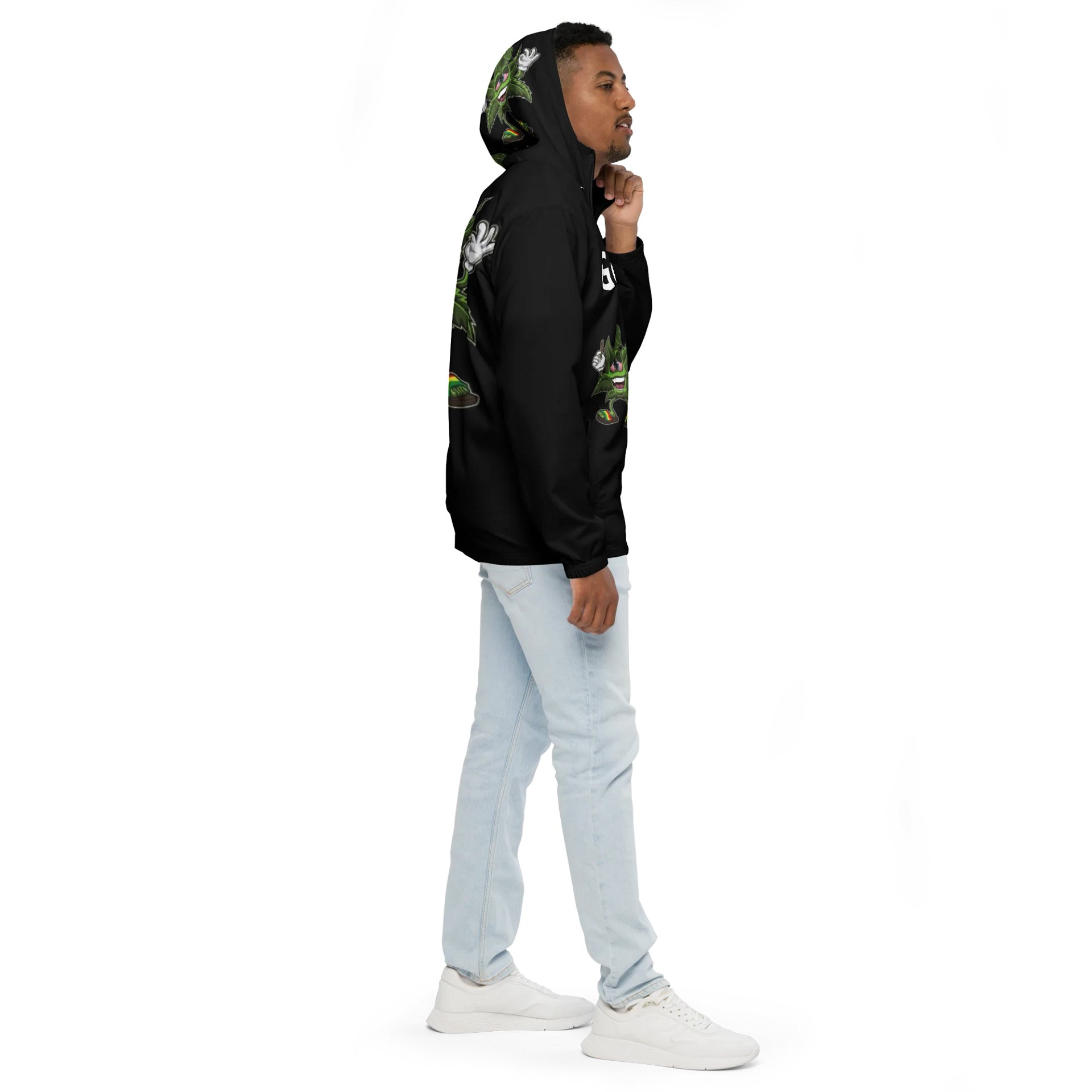 Leafy Adventure All-Over Windbreaker product image (5)