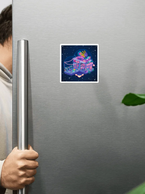 Galaxy Garden Cafe - Magnet product image (3)