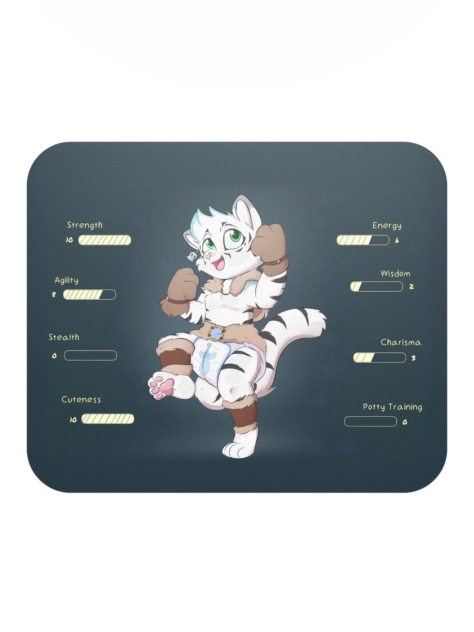 Barbarian Tiger MousePad product image (2)