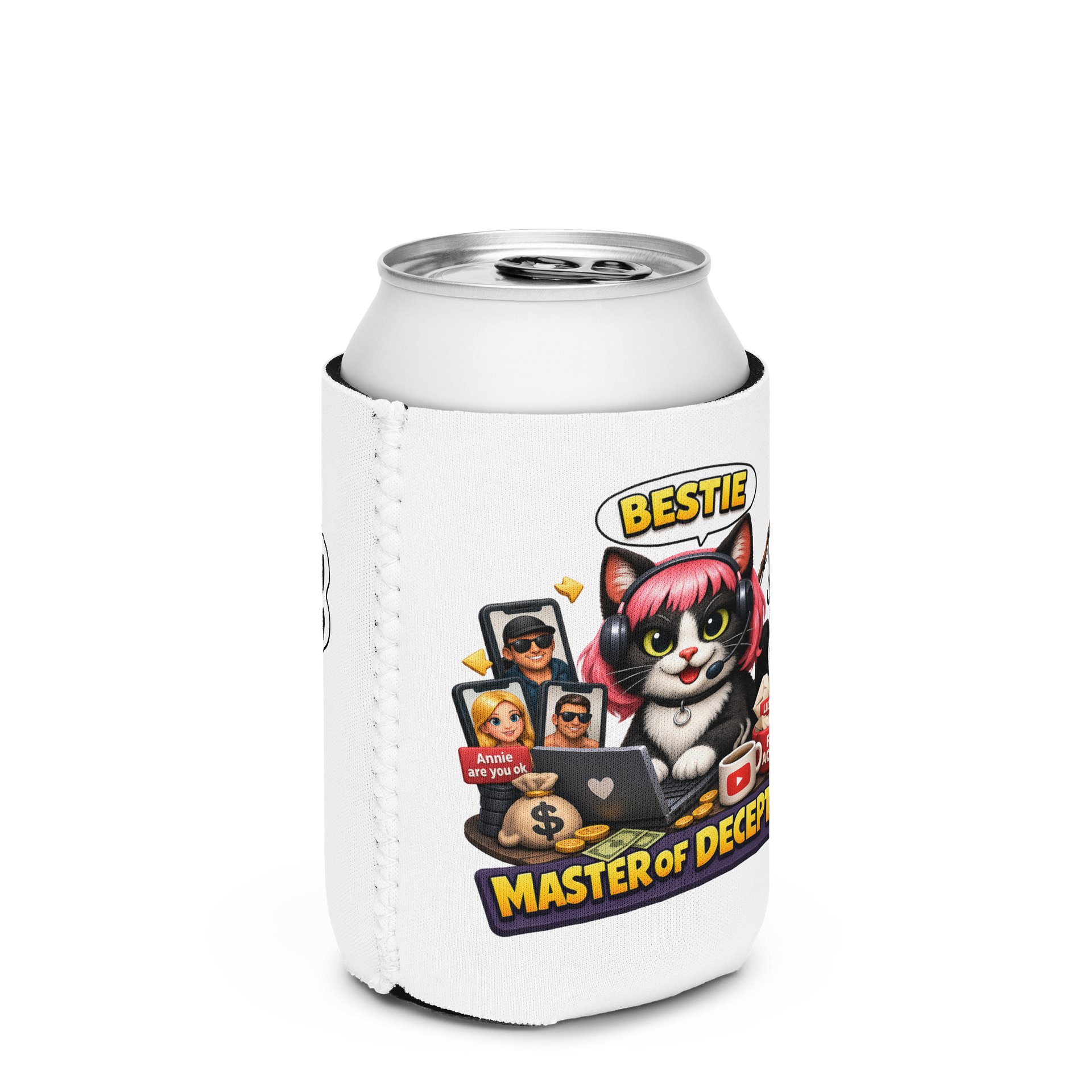 ''Master of Deception'' Coozie Can Cooler product image (4)
