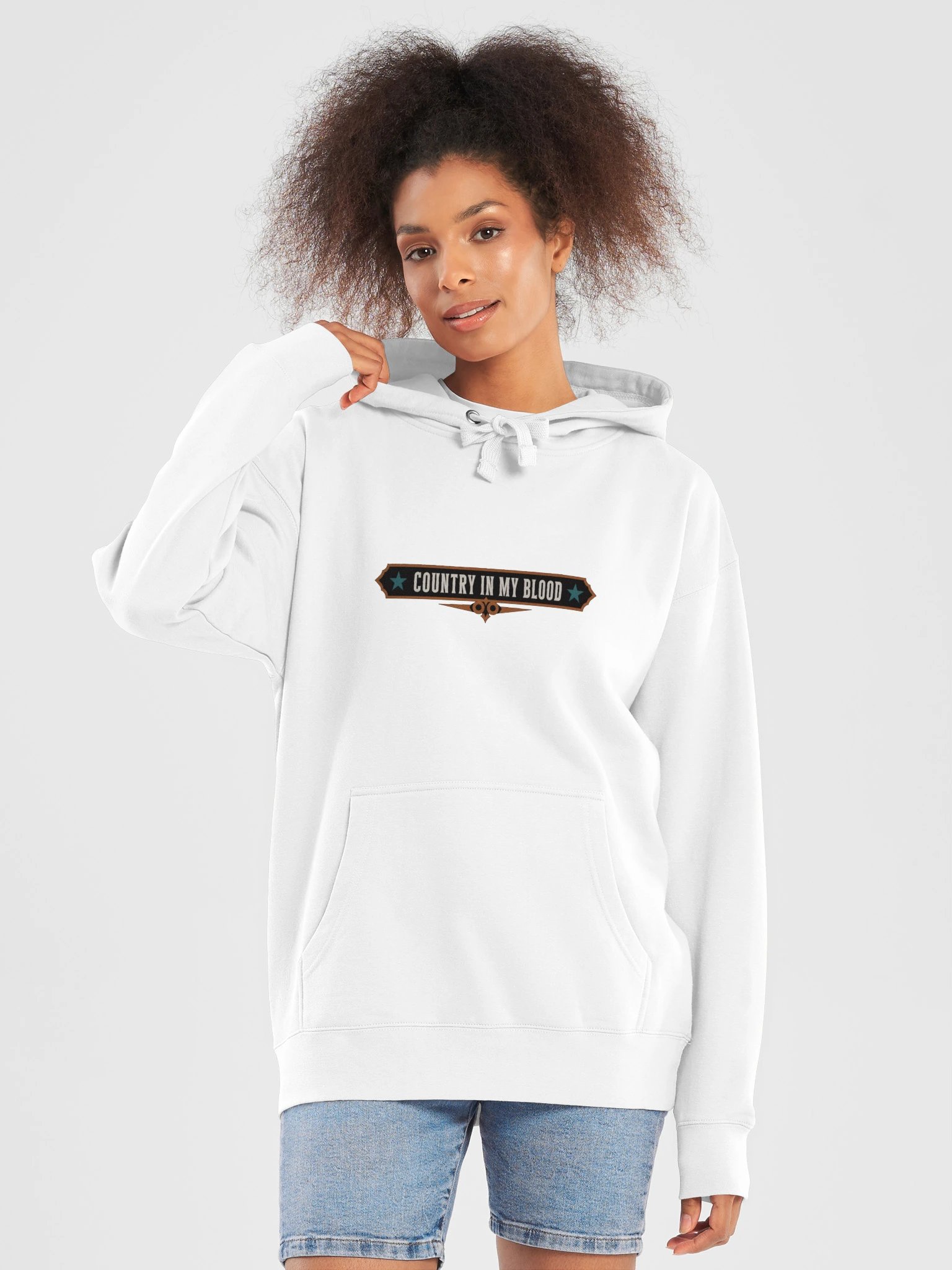 ZeekFamily Country In My Blood Hoodie product image (17)