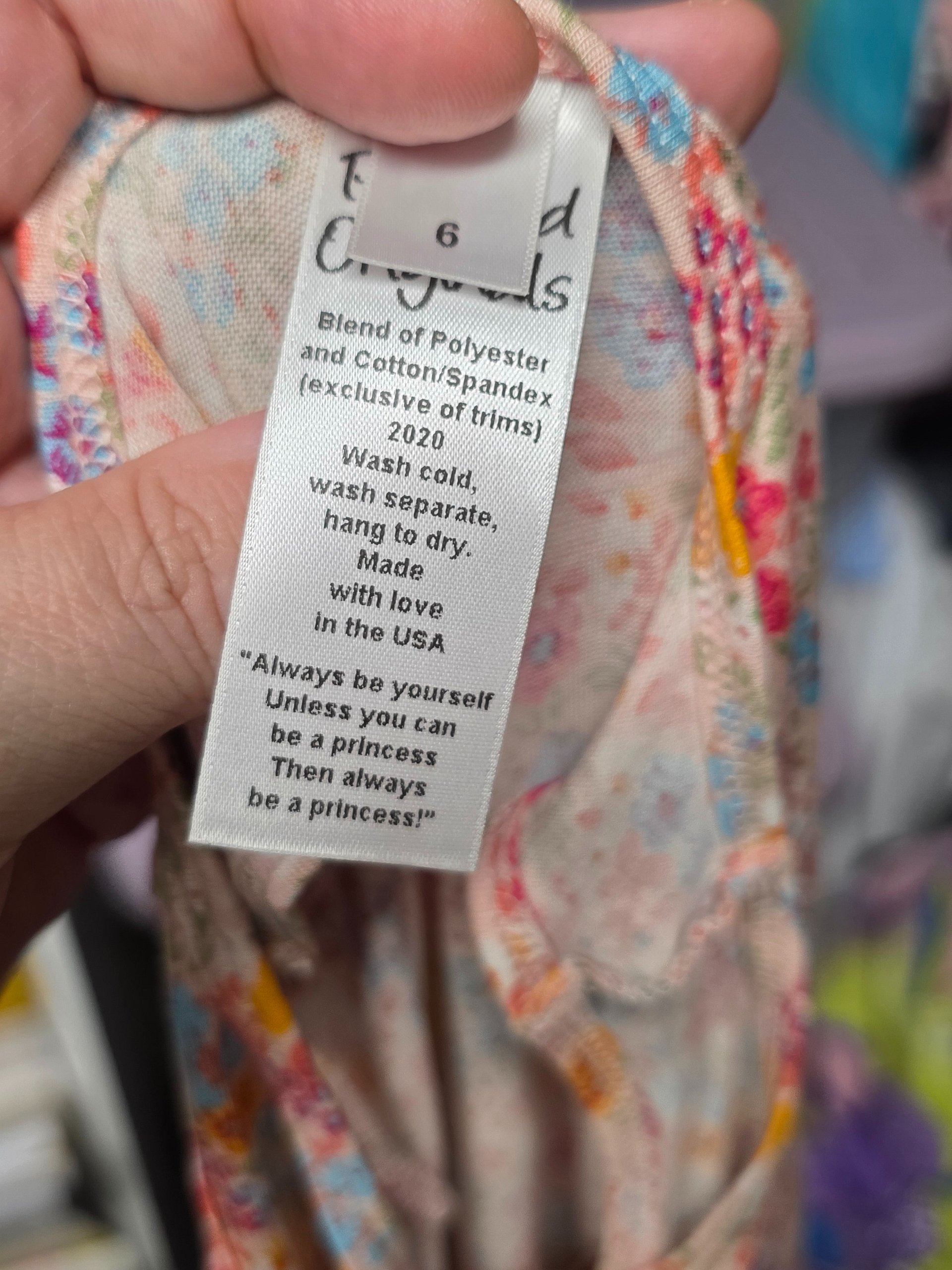 PLACARD - Size 6 - LIKE NEW - Little flowers dress product image (8)