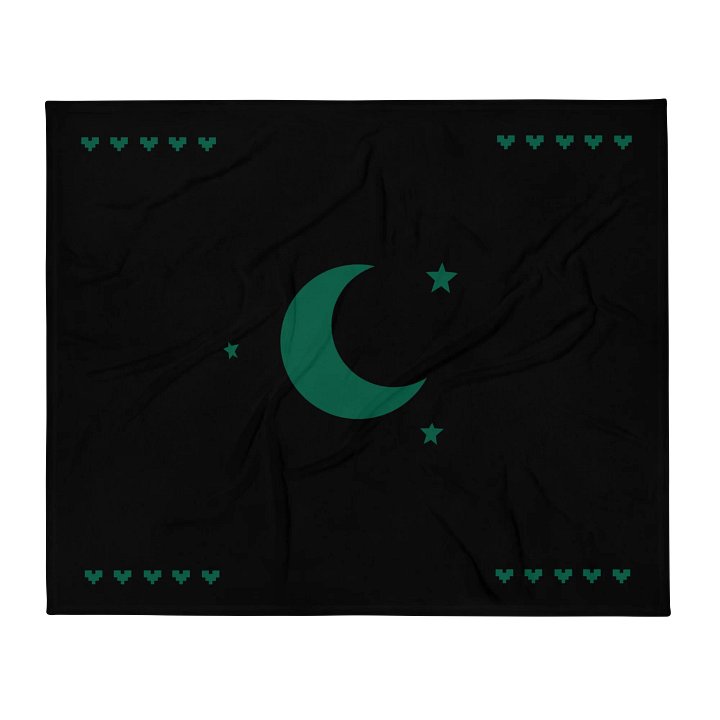 Moon and Hearts Blanket product image (2)