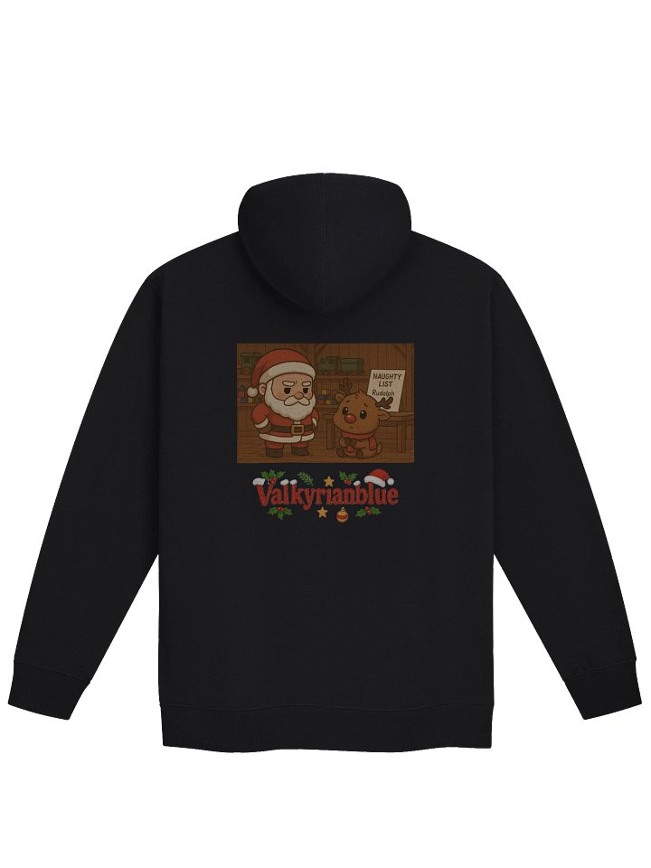 Rudolph the Cute Fat-Ass Reindeer Zip-Up Hoodie product image (6)