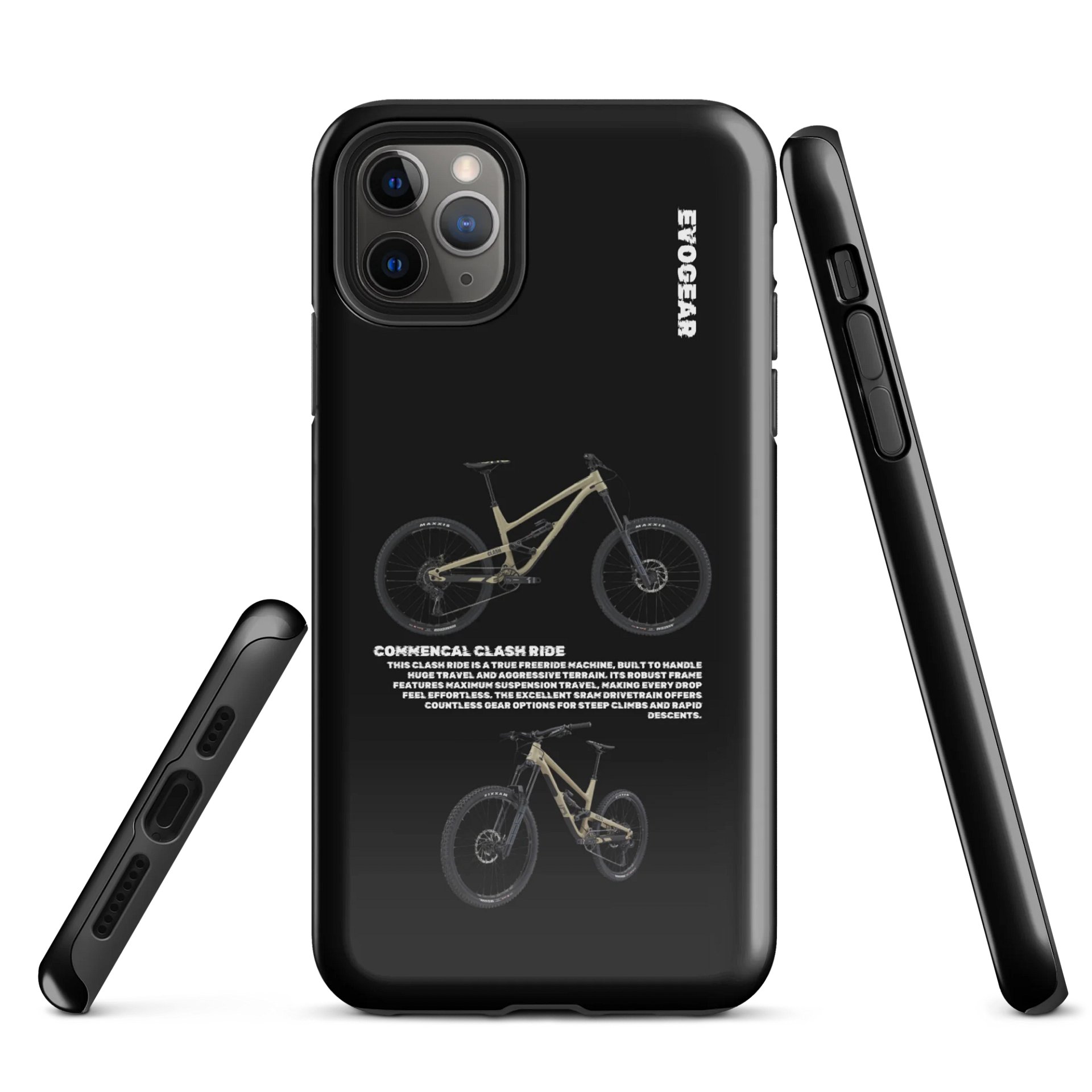Black Commencal Clash Ride 2021 iPhone Case product image (1)