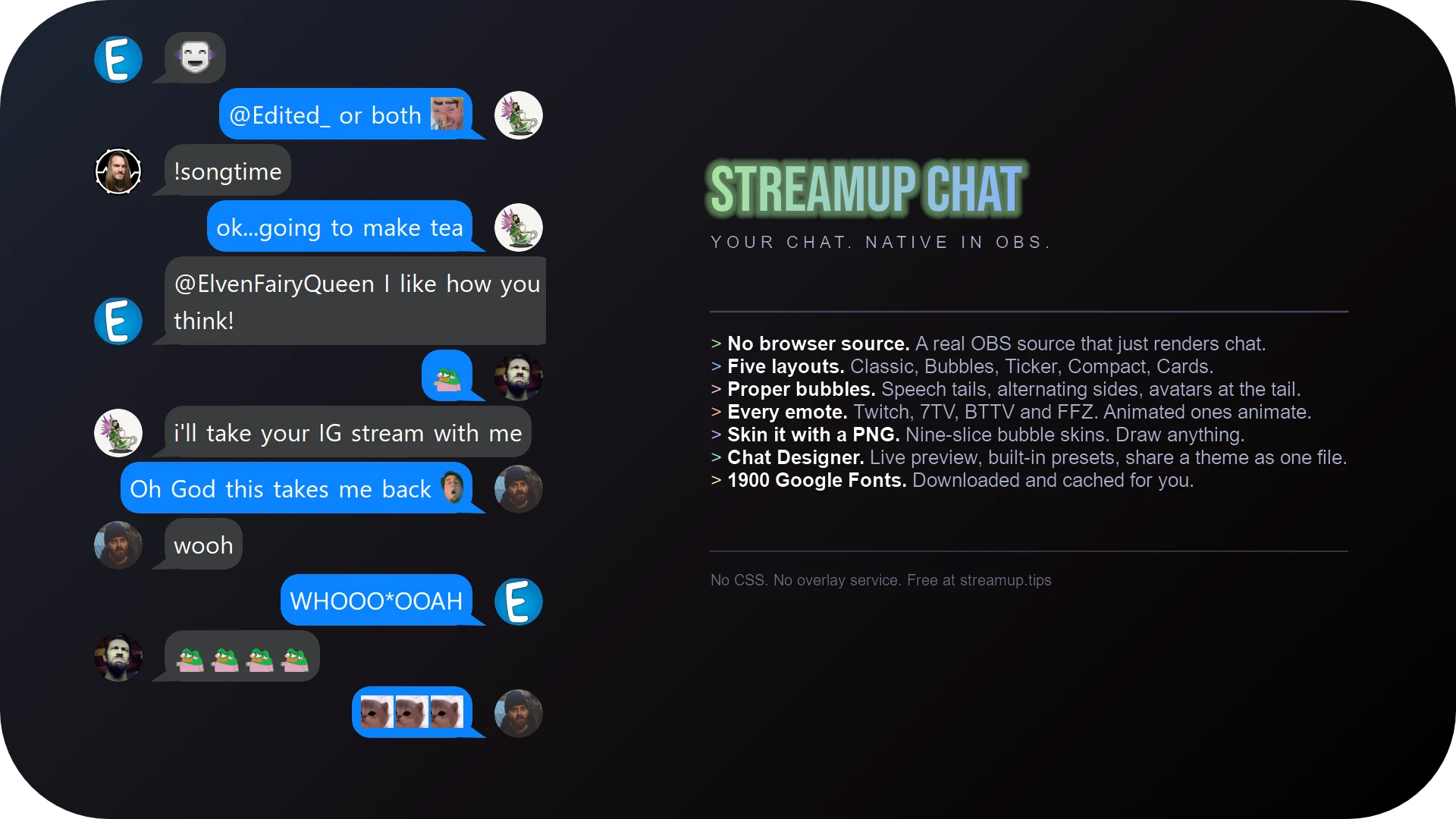 OBS Plugin - StreamUP Chat product image (1)