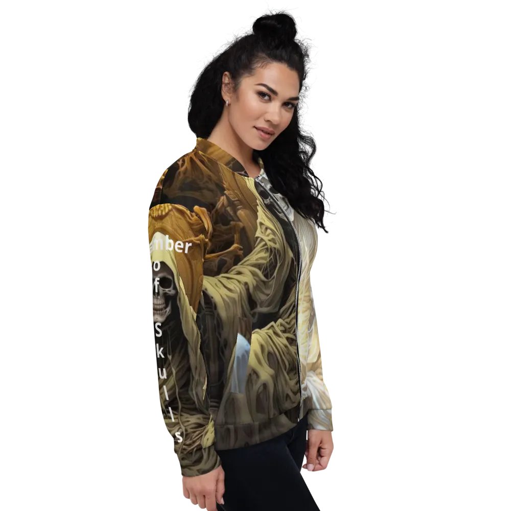 Throne of Bones Bomber Jacket product image (12)