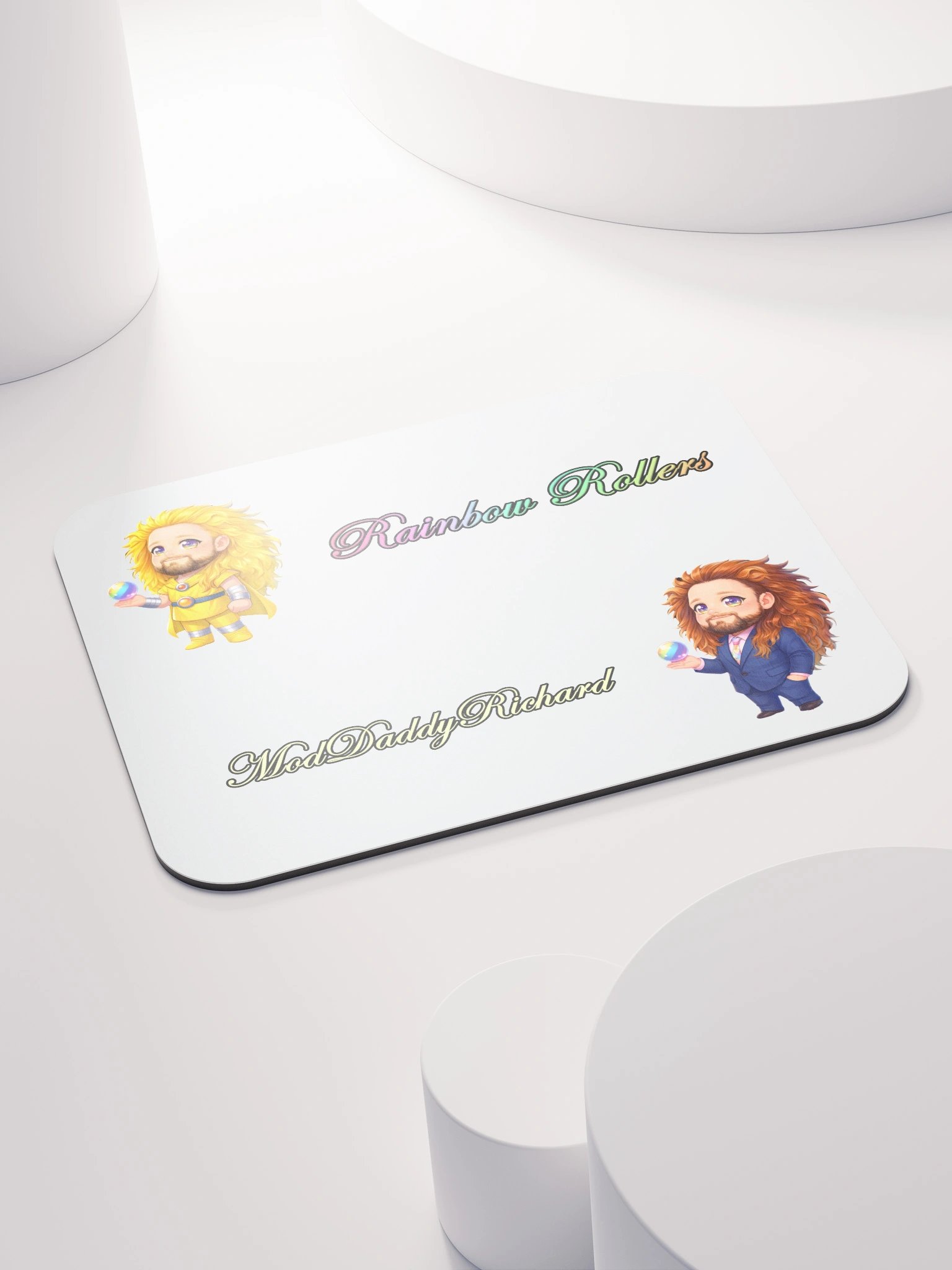 Rainbow Rollers Mouse Mat product image (4)