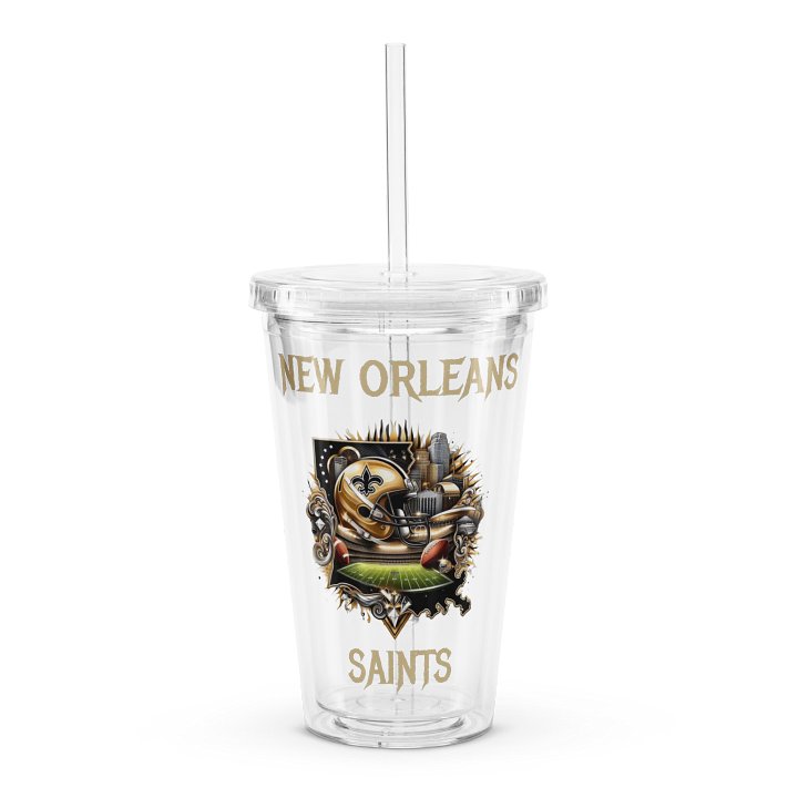 New Orleans Cityscape Clear Tumbler (16 oz) product image (1)