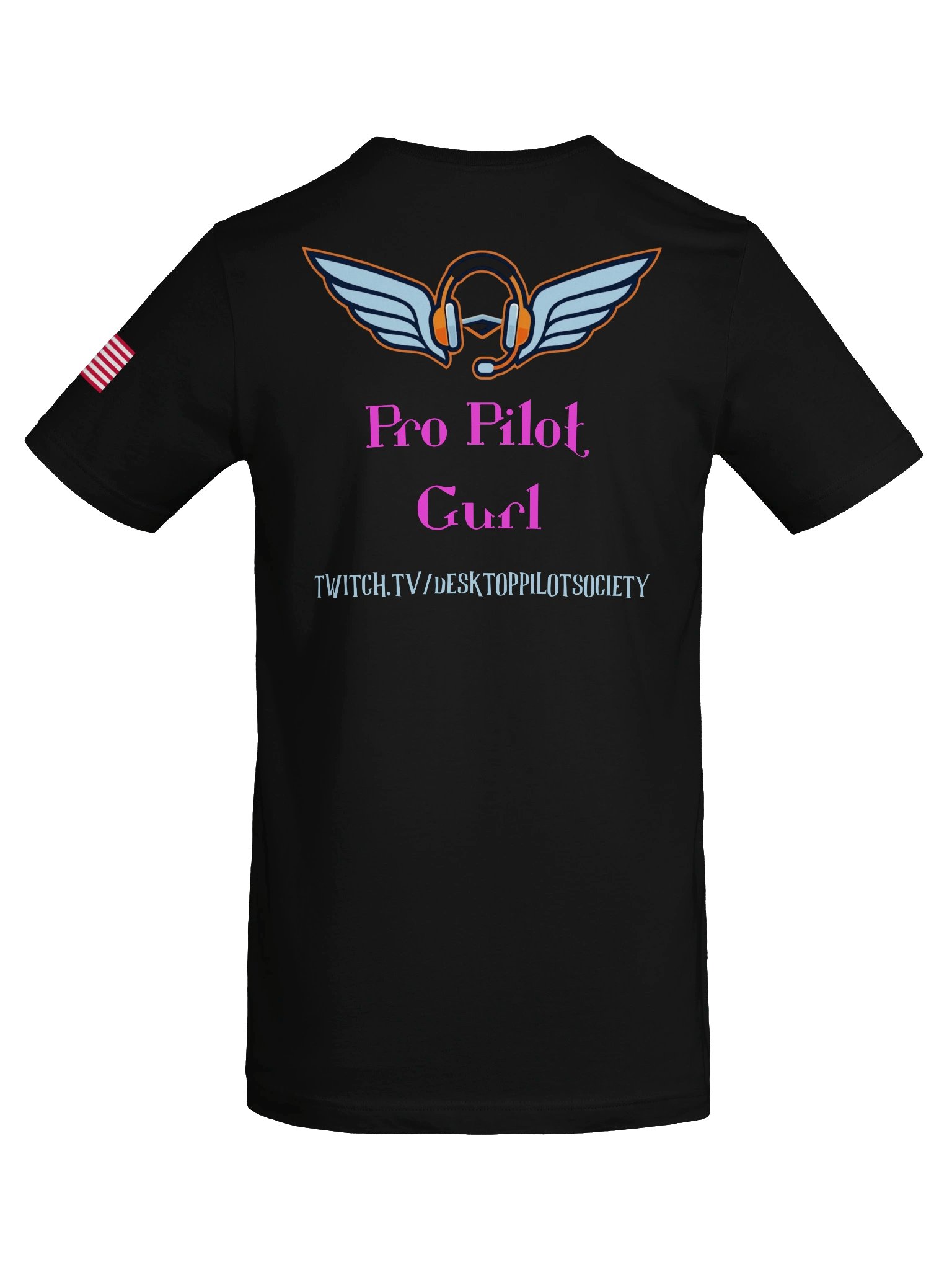 Winged Pilot Headset Tee product image (65)