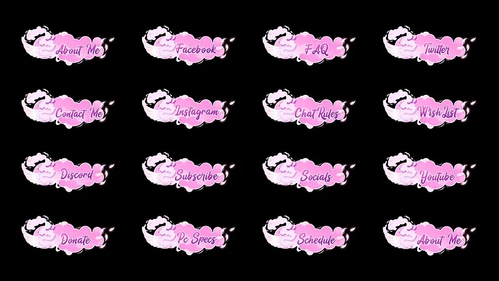 Pastel Angel Twitch Panels product image (2)