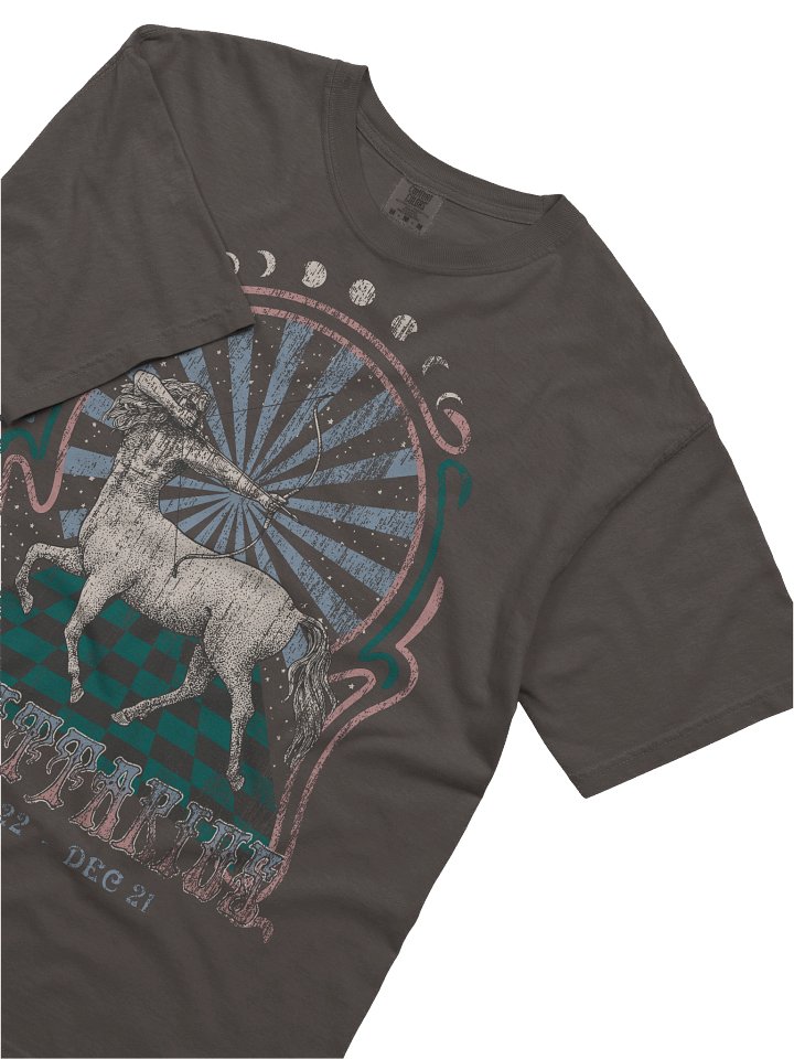 Sagittarius Zodiac Shirt – Vintage Archer Centaur Graphic Tee (Nov 22 – Dec 21) Astrology Design product image (22)