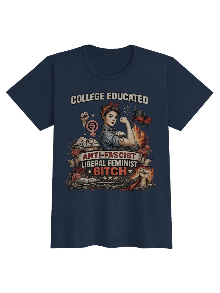 Powerful Feminist Women's t-shirt product image (1)