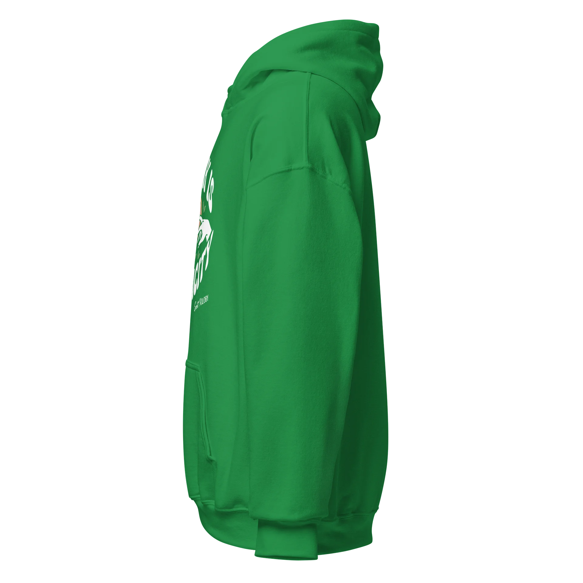 “My Kink Is Authenticity” Irish Green Classic Unisex Hoodie product image (3)