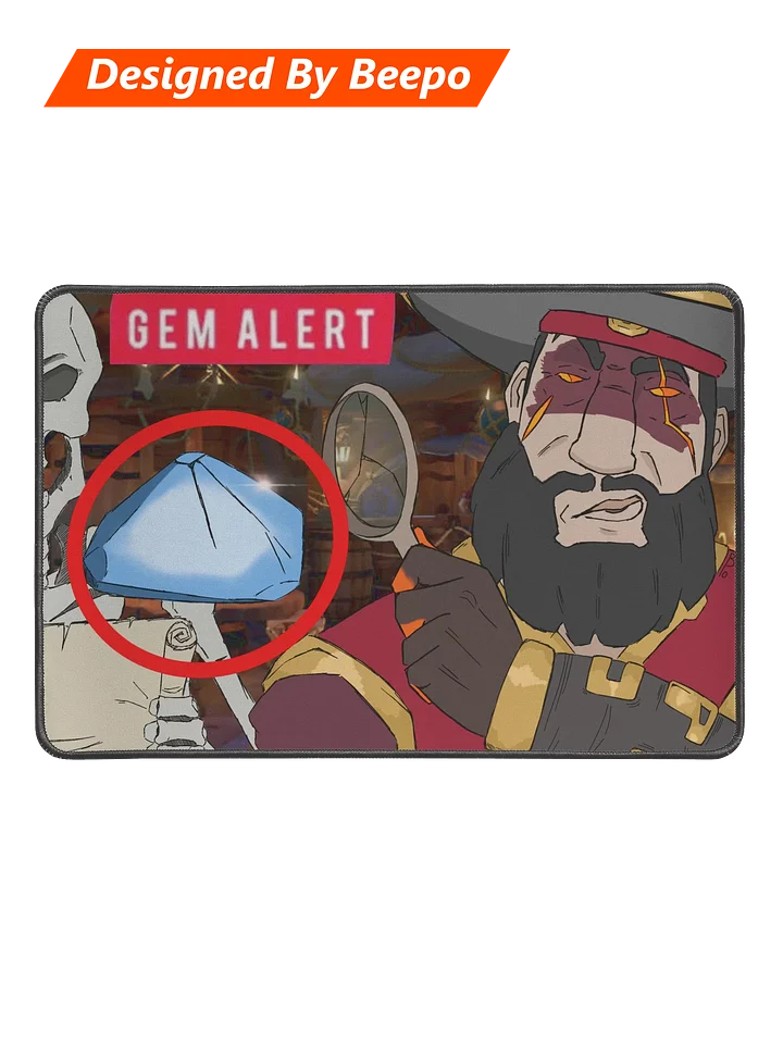 GEM ALERT Mousepad product image (1)