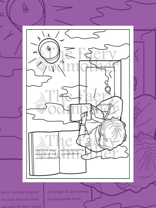Winter '26 Coloring Page - Color your Reality product image (2)
