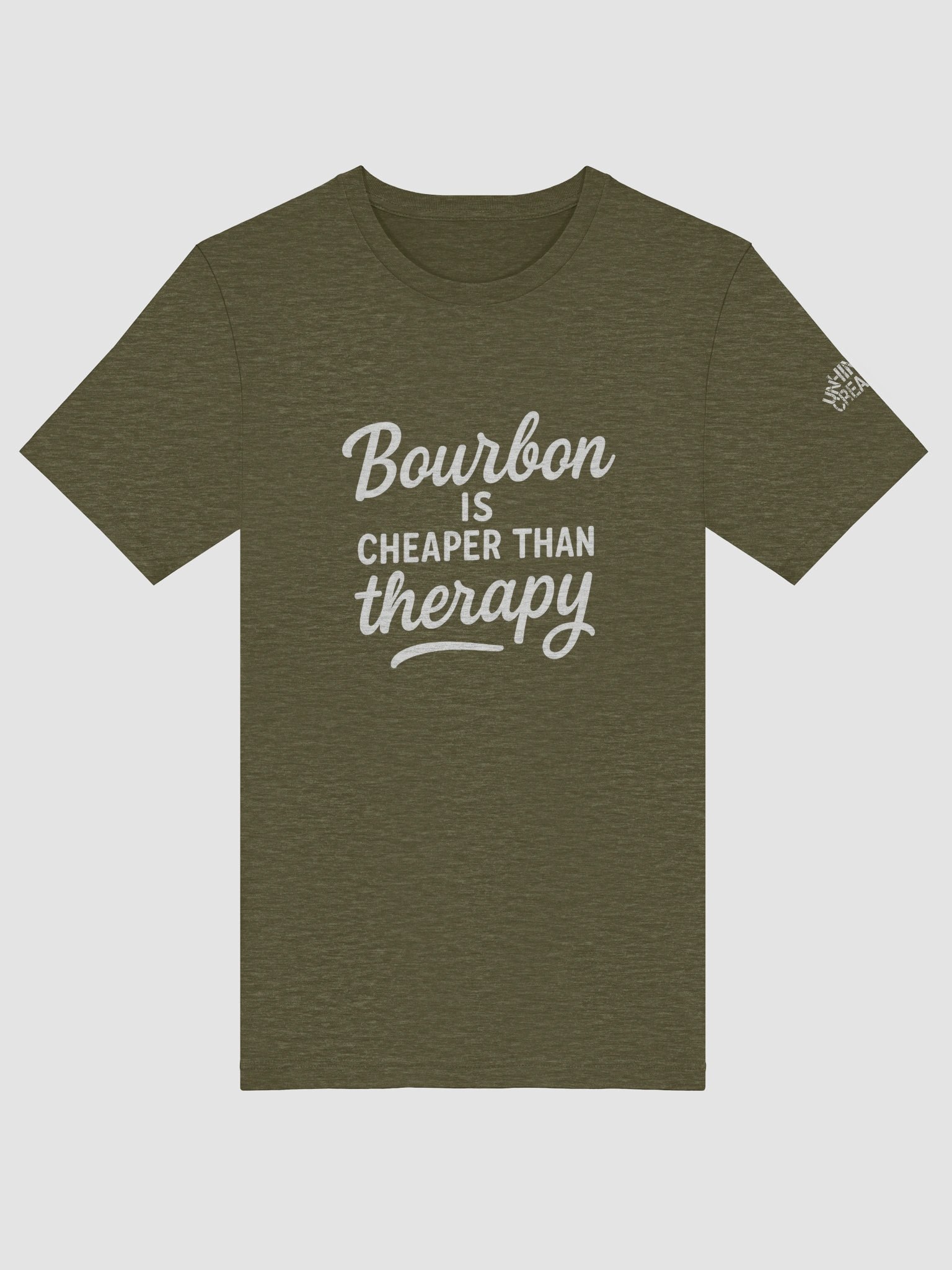 Bourbon Is Cheaper Than Therapy T-Shirt product image (17)