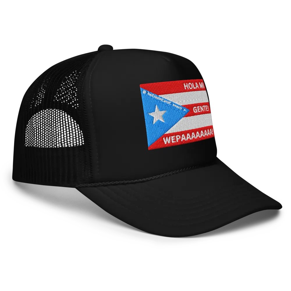 Hola Mi Gente Foam Trucker Hat product image (3)