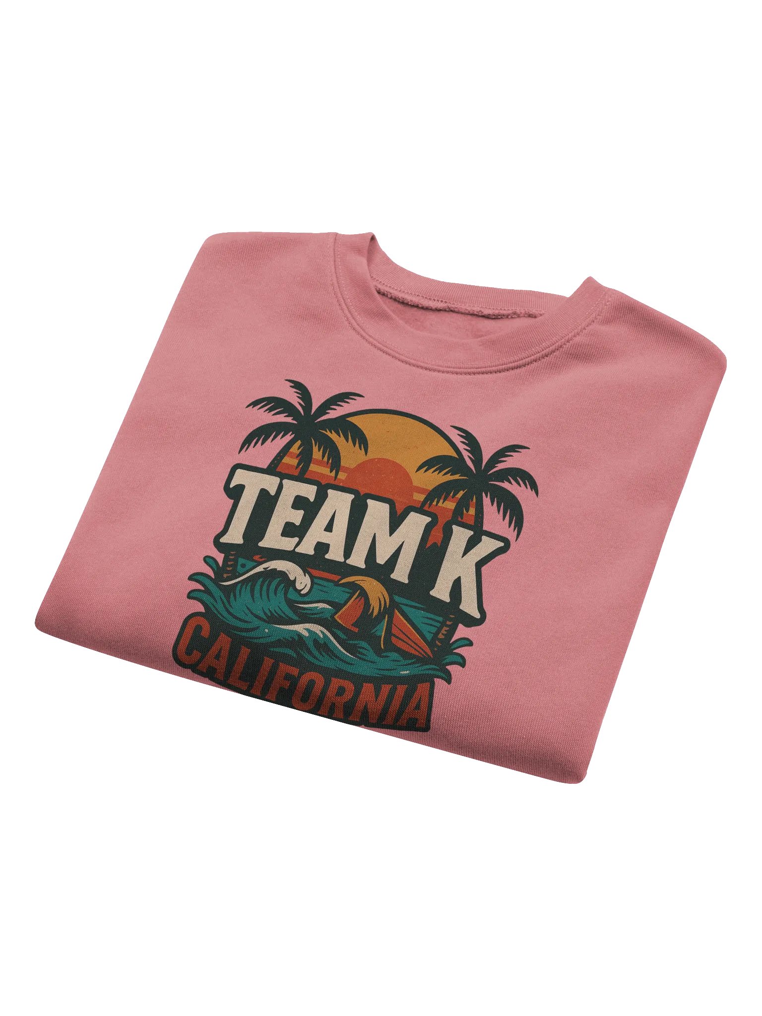 TEAM K CALIFORNIA Crop Sweatshirt product image (8)