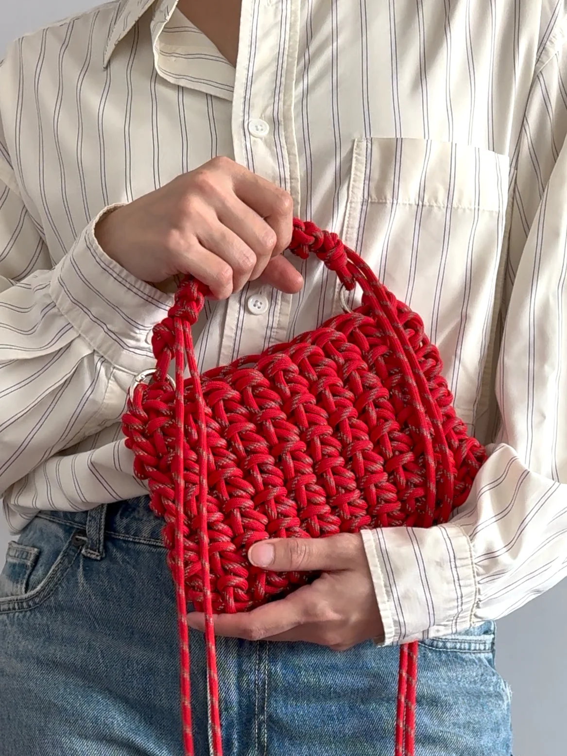 EMAN | The Easy Slouch Bag in Red product image (2)