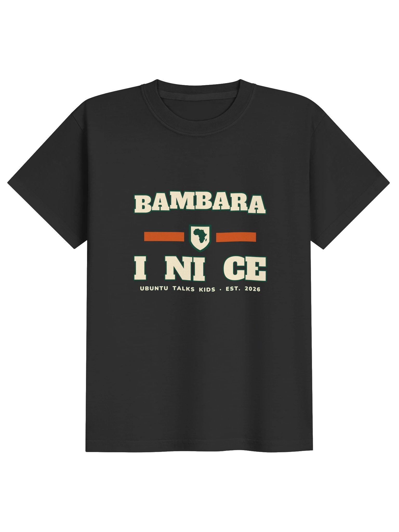 Little Language Club — I NI CE | Bambara Kids Heavyweight Tee product image (1)