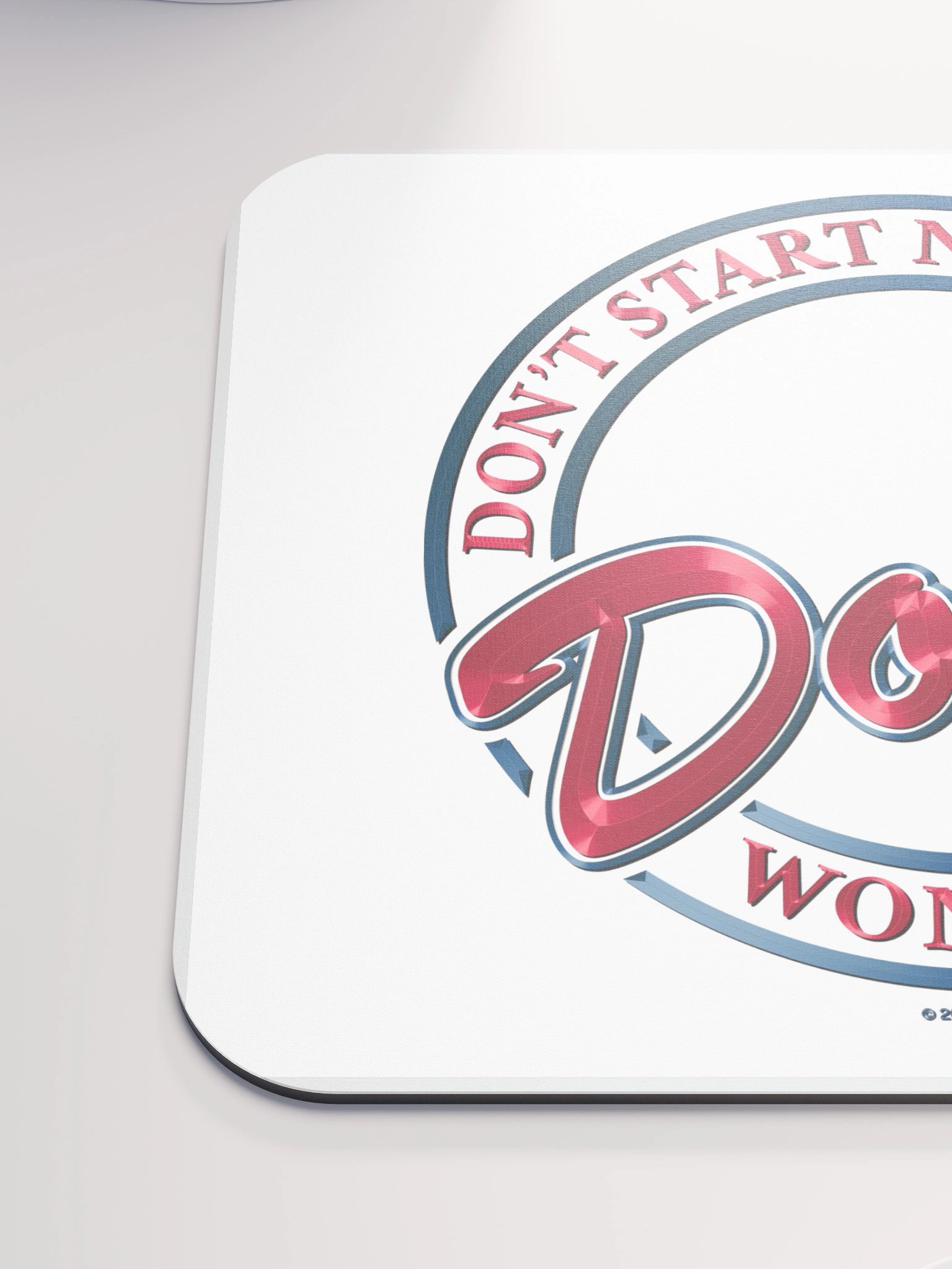 Doubt V1, Red Mouse Pad BV product image (6)