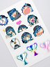 Akira Emote Sticker Sheet