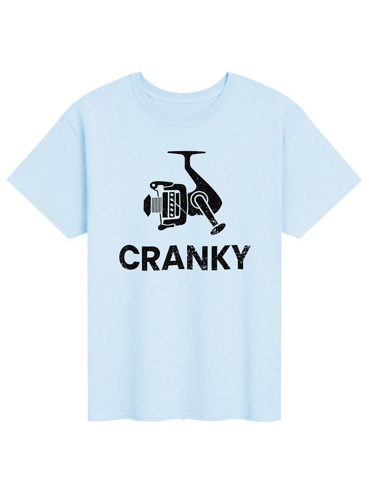 Cranky Fishing Reel T-Shirt – Funny Fisherman Gift for Dad product image (21)