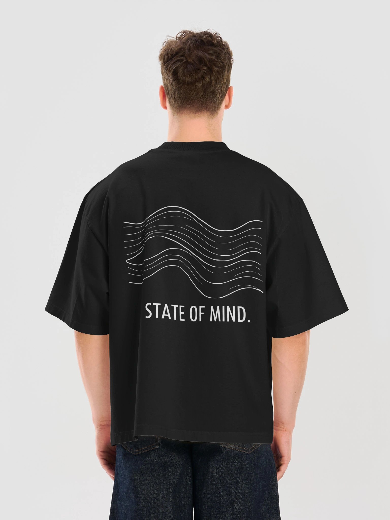 State of Mind. - Heavyweight Oversized Tee product image (6)