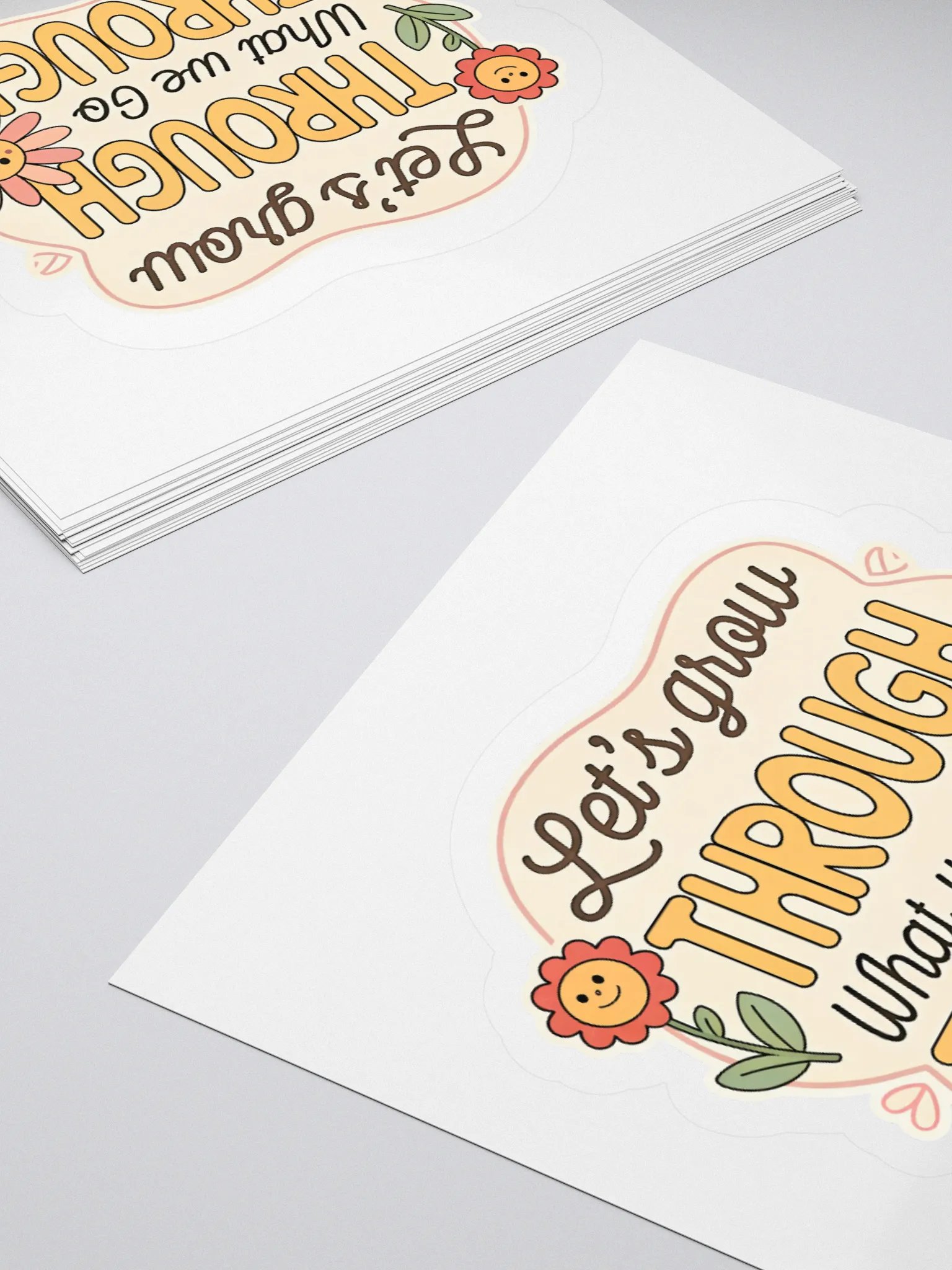 Grow Through Kiss Cut Sticker product image (11)