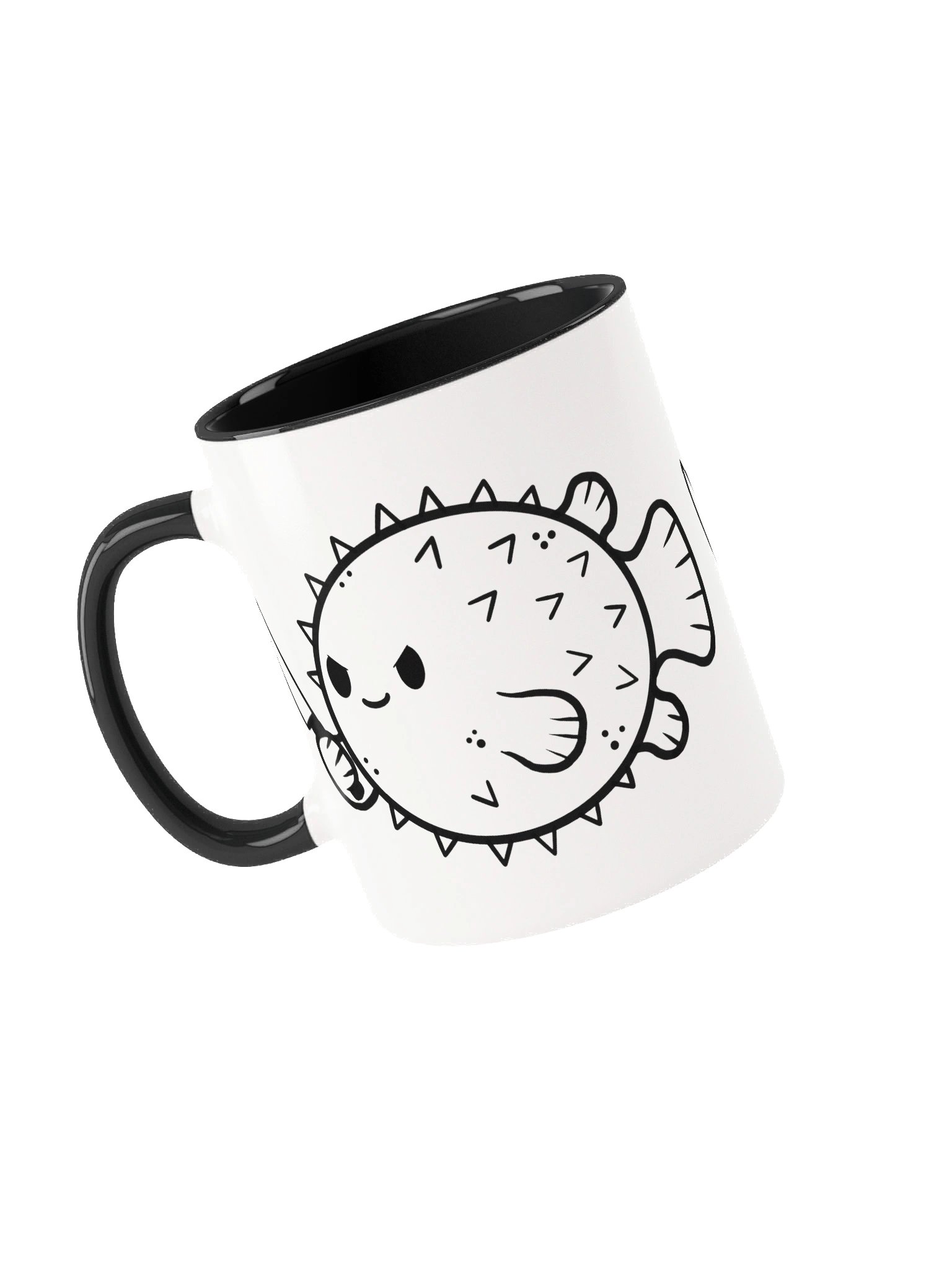 Moody Pufferfish Mug product image (3)