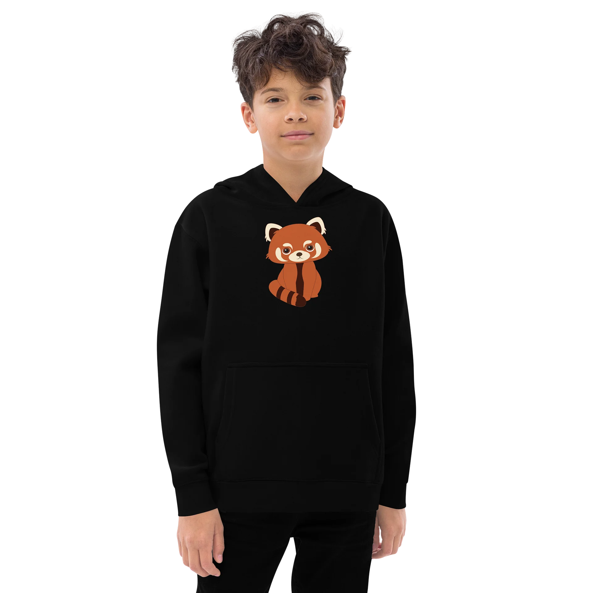 Sitting Woodland Friends Red Panda Youth Pullover product image (1)