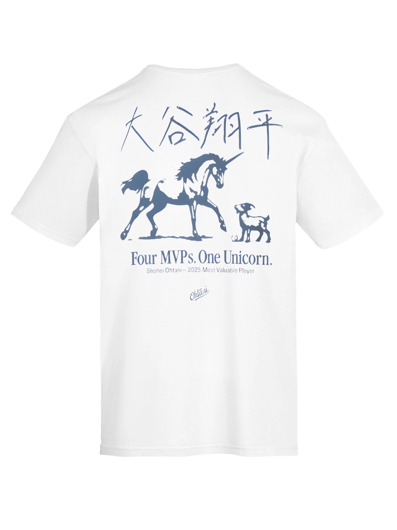 Shohei Ohtani Four MVPs One Unicorn Shirt product image (11)