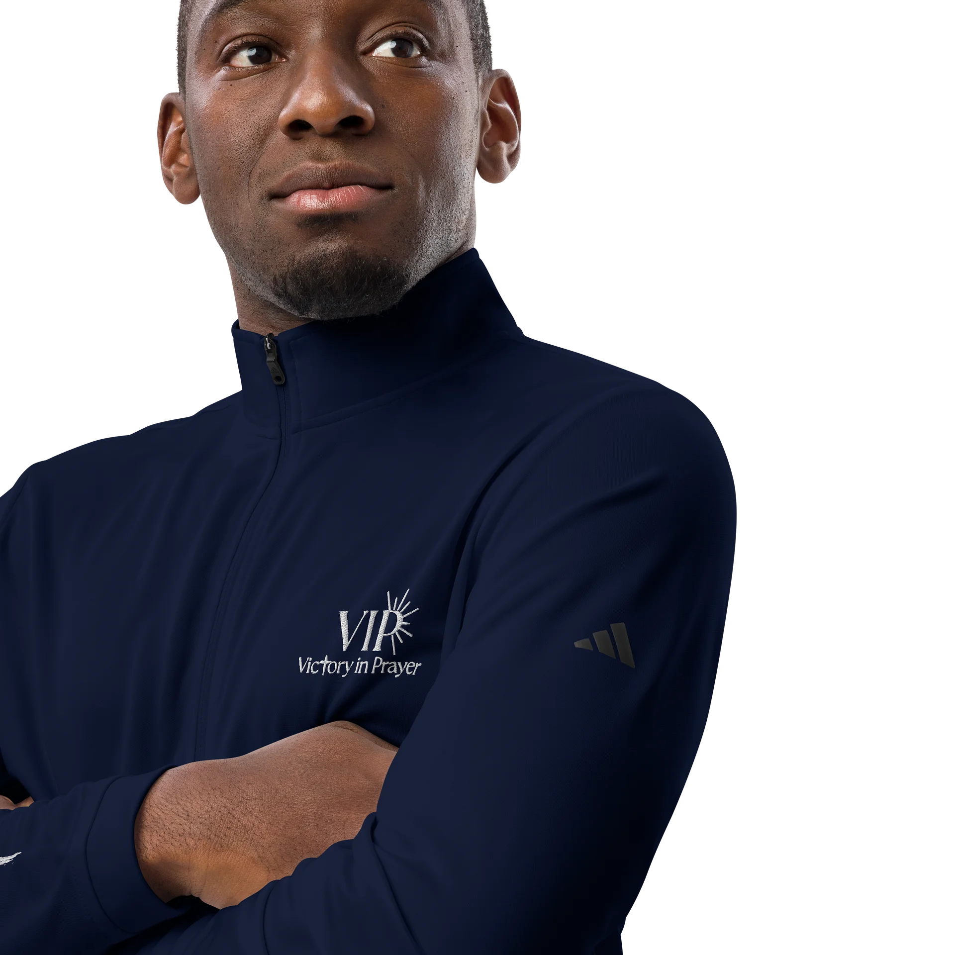 Premium Embroidered Victory in Prayer Psalms 23 Quarter Zip product image (8)