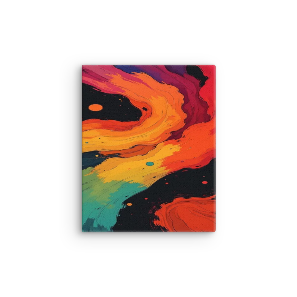 Prismatic Flow Abstract Canvas Art product image (12)
