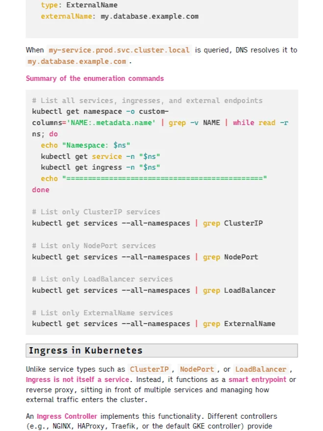 Kubernetes Penetration Testing Study Notes product image (3)