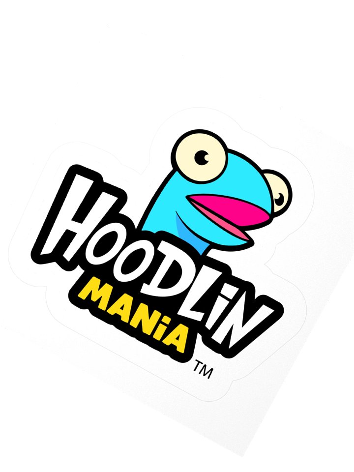 Hoodlin Mania Logo Sticker product image (5)