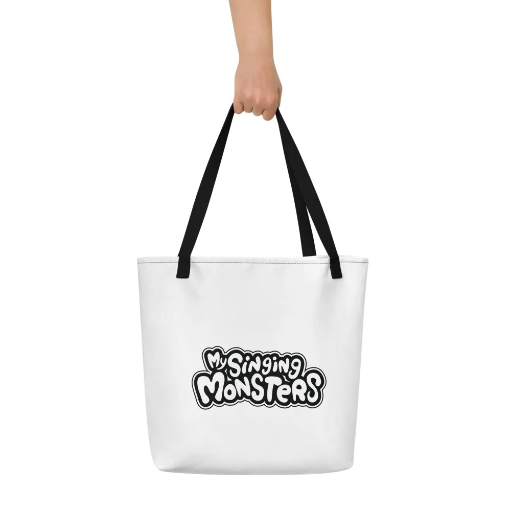 My Singing Monsters B&W Tote product image (6)