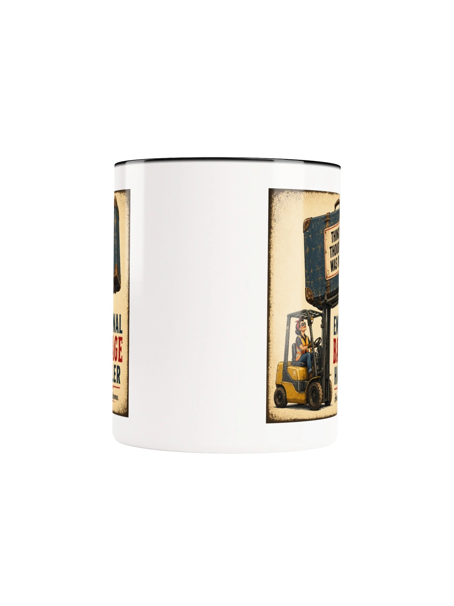Things I Thought I Was Over | Emotional Baggage Handler Ceramic Mug product image (86)