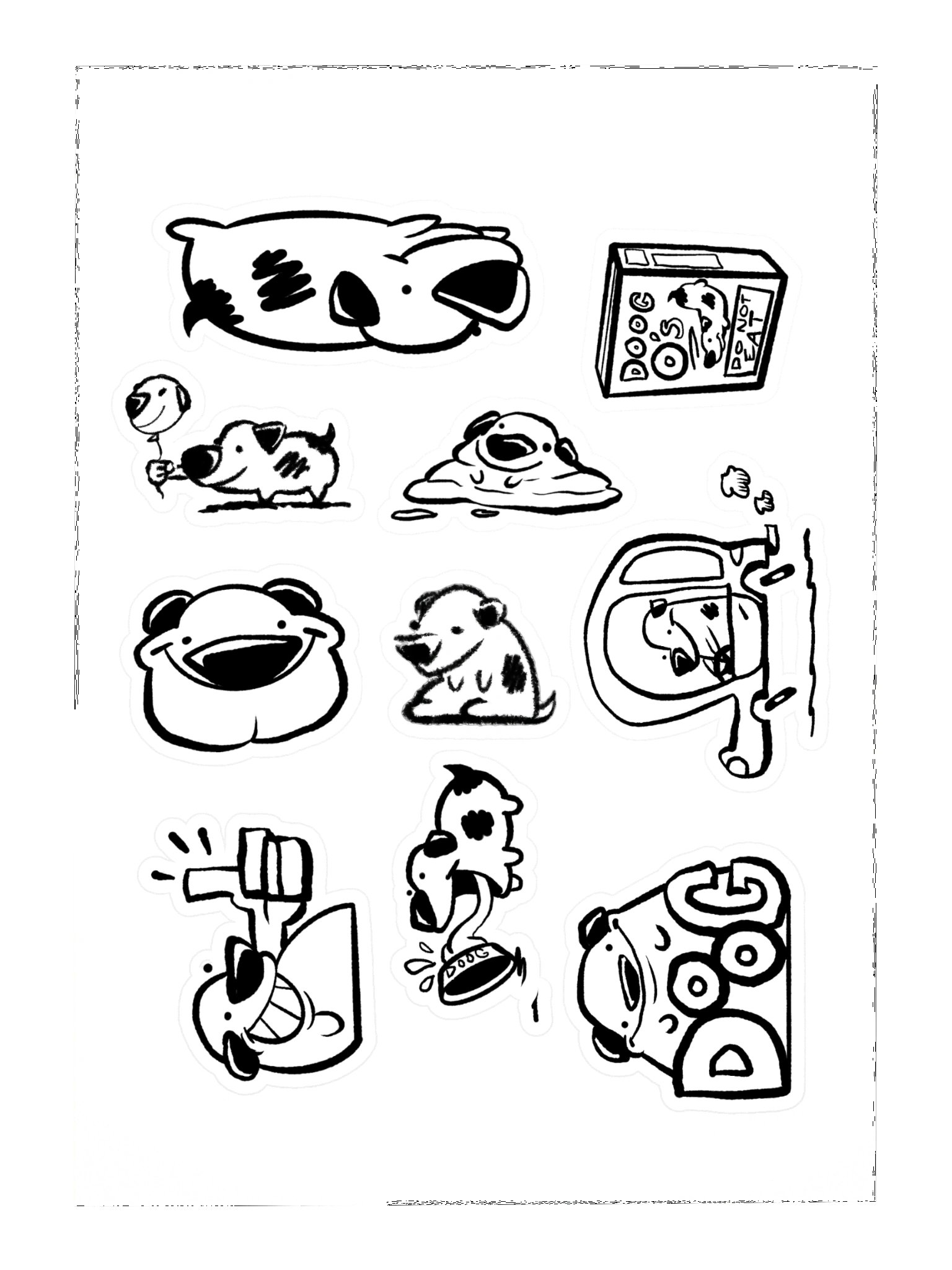 Doog Sticker Sheet product image (3)