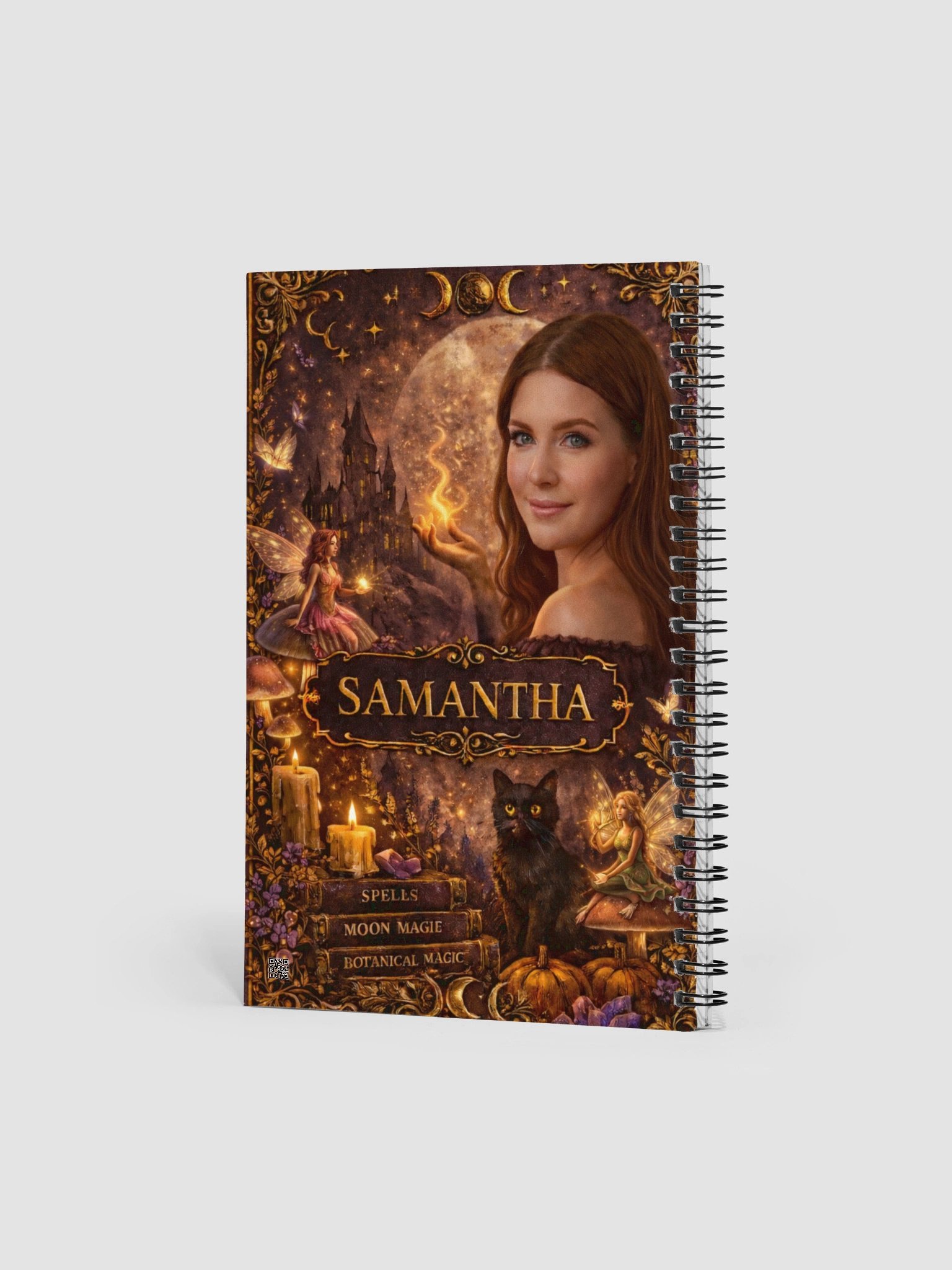 Samantha's Mystical Spiral Notebook product image (2)