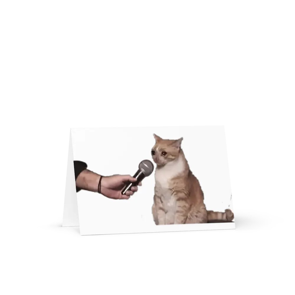 Greeting Card: Meme Cats product image (19)