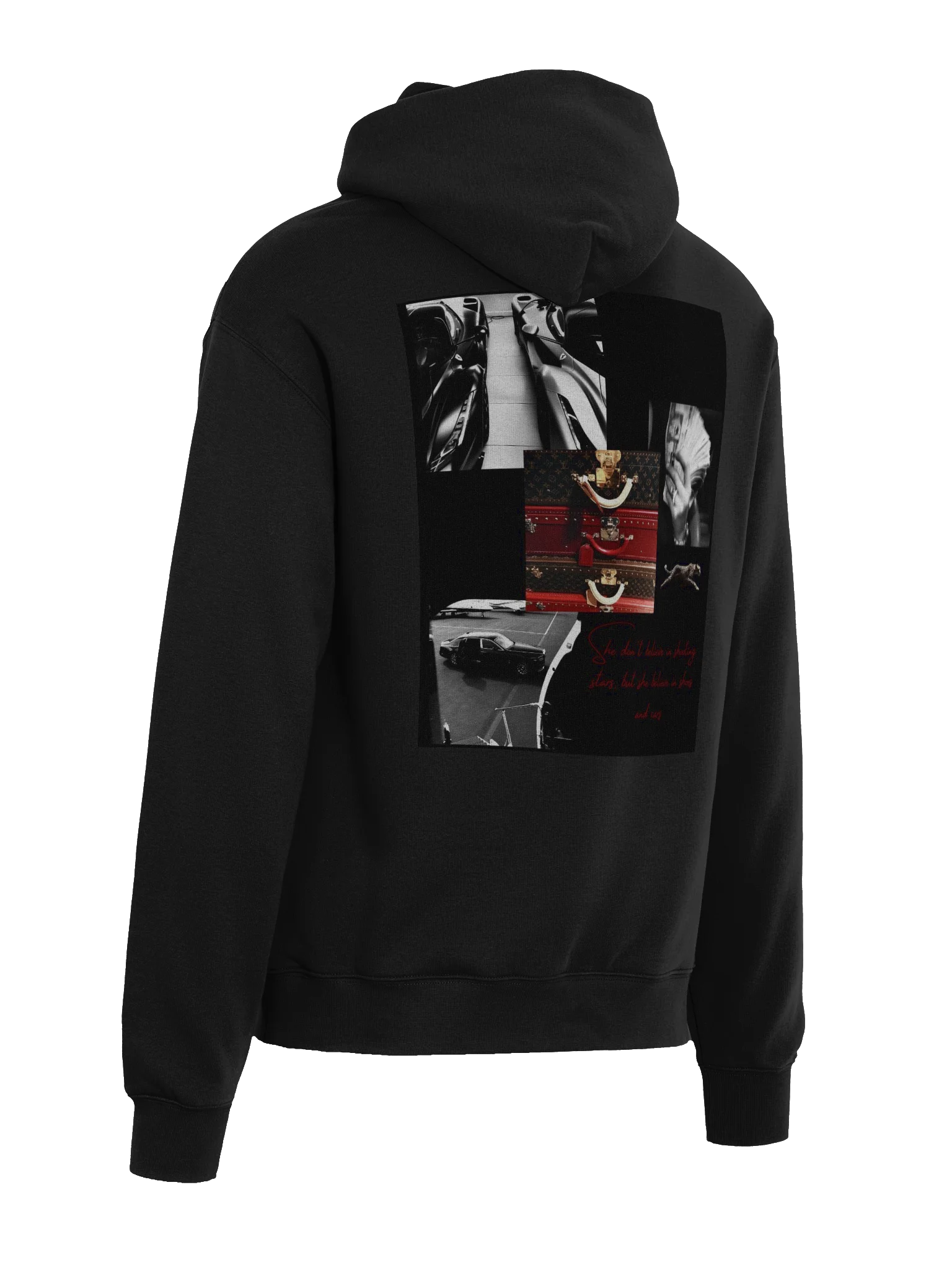 Luxury Lifestyle Collage Oversized Hoodie product image (2)