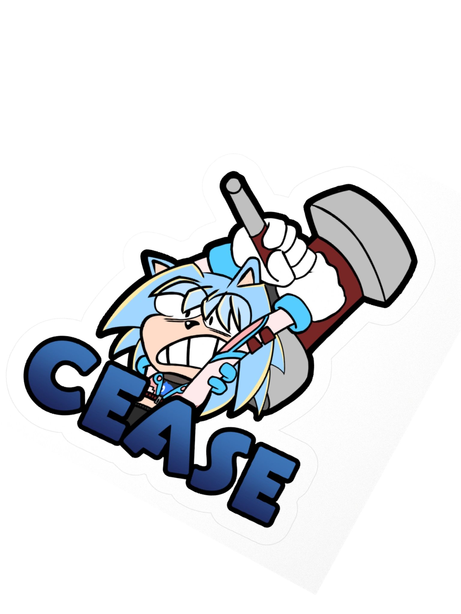 CEASE sticker! product image (4)
