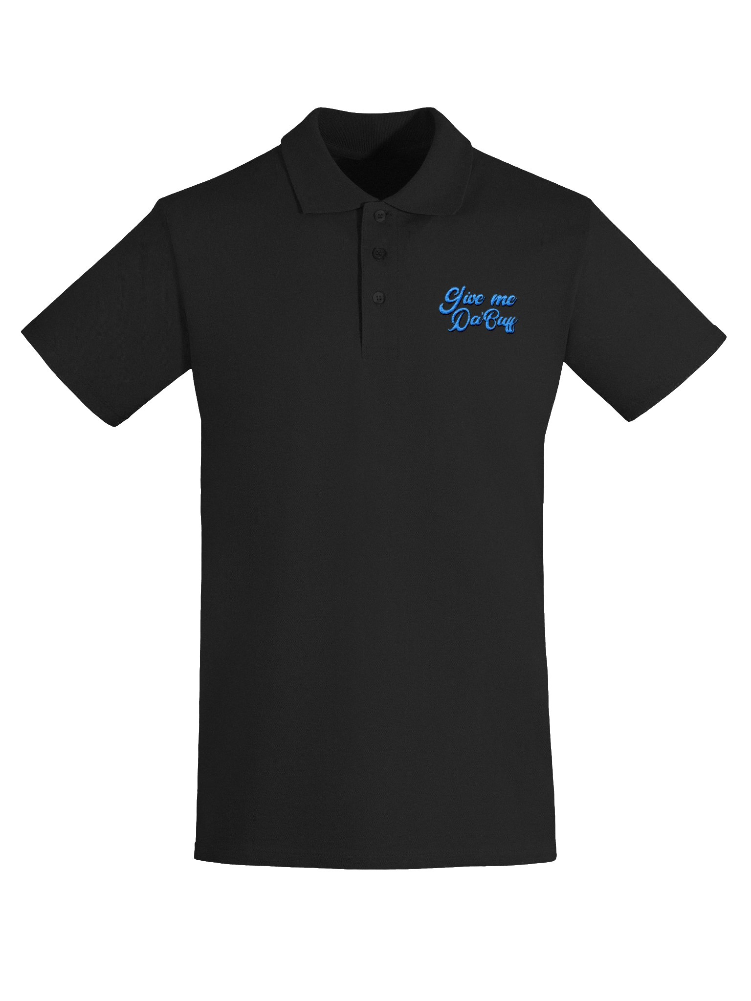 Da'Buff Blue Cursive Polo product image (17)