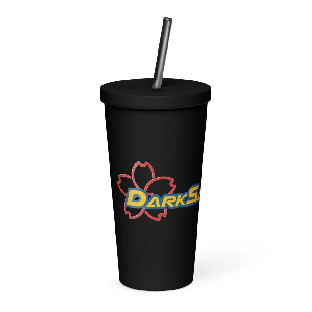 DarkSakuraTTV Insulated Tumbler with a Straw product image (4)