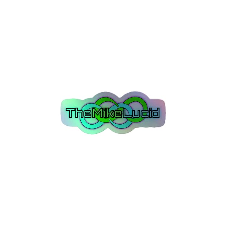 TheMikeLucid Holo Sticker! product image (1)